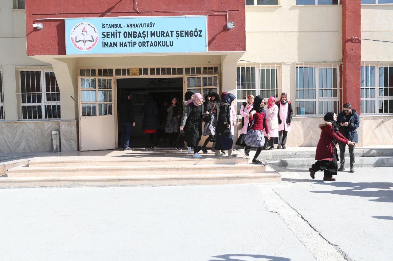 ŞEHİT ONBAŞI MURAT ŞENGÖZ İMAM HATİP ORTA OKULU TATBİKATI