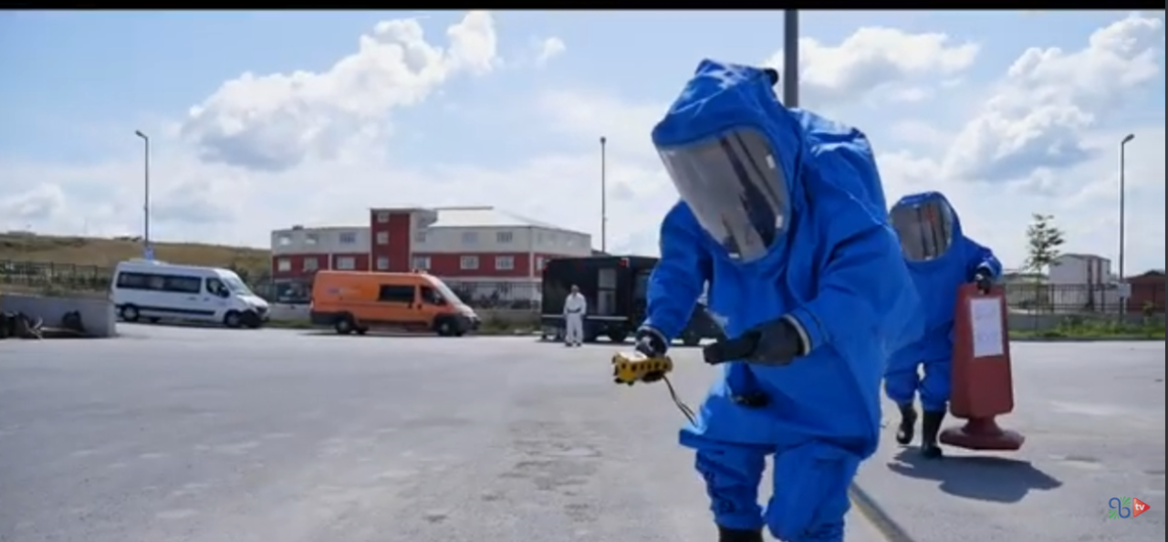 Arnavutköy’de Nefes Kesen Tatbikat